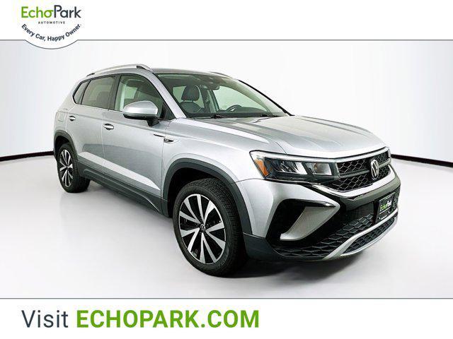 used 2023 Volkswagen Taos car, priced at $18,297