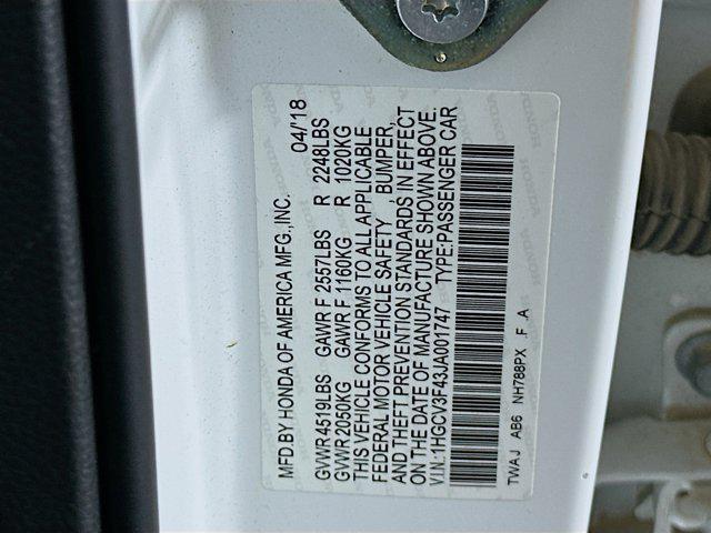 used 2018 Honda Accord Hybrid car, priced at $18,799