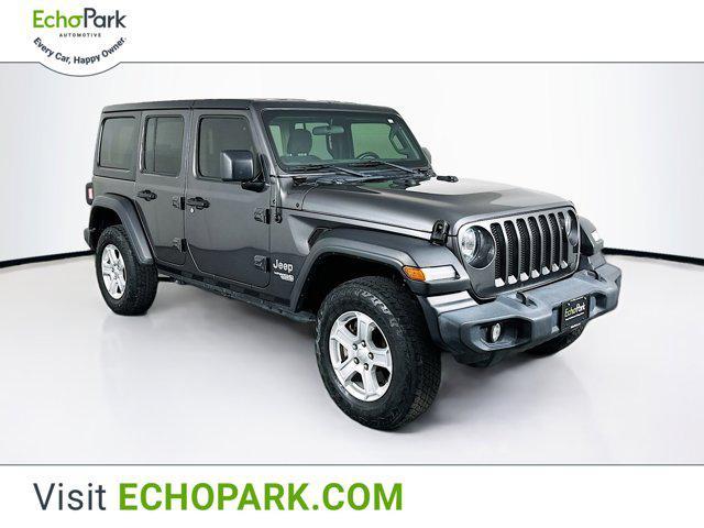 used 2020 Jeep Wrangler Unlimited car, priced at $27,589