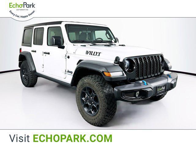 used 2023 Jeep Wrangler 4xe car, priced at $27,587