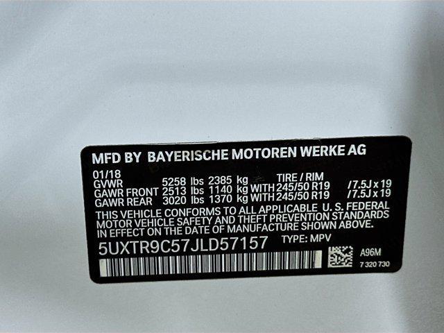 used 2018 BMW X3 car, priced at $18,399