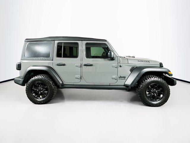 used 2022 Jeep Wrangler Unlimited car, priced at $29,987