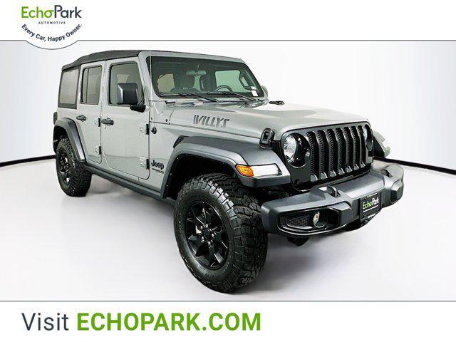 used 2022 Jeep Wrangler Unlimited car, priced at $29,987