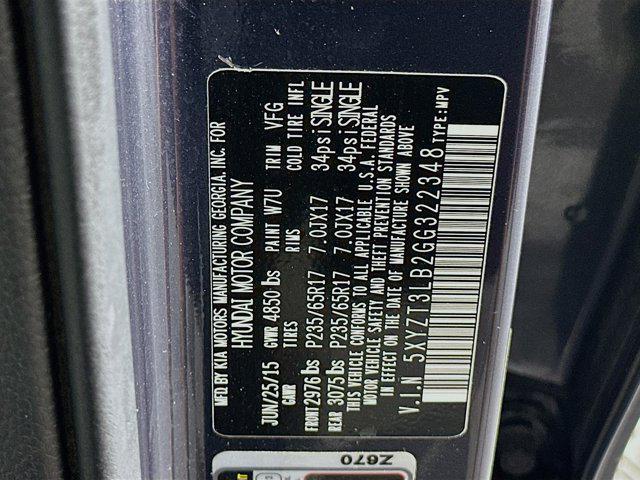 used 2016 Hyundai Santa Fe Sport car, priced at $8,999