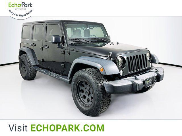 used 2016 Jeep Wrangler Unlimited car, priced at $20,189