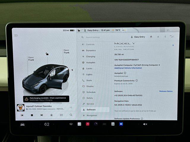 used 2023 Tesla Model Y car, priced at $30,897