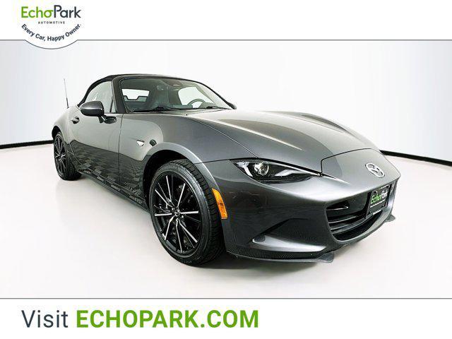 used 2024 Mazda MX-5 Miata car, priced at $28,197