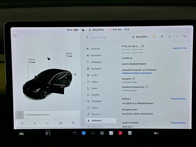 used 2018 Tesla Model 3 car, priced at $18,997