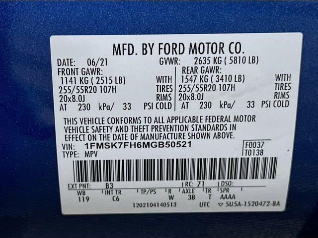 used 2021 Ford Explorer car, priced at $27,197
