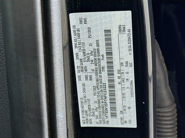 used 2022 Ford F-150 car, priced at $40,996