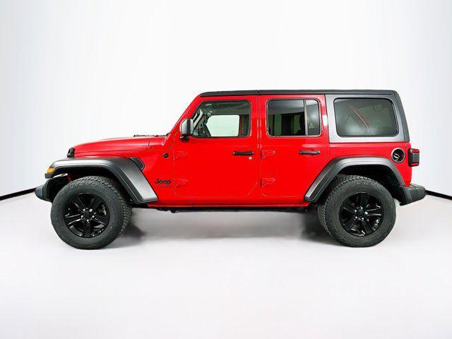 used 2021 Jeep Wrangler Unlimited car, priced at $28,397