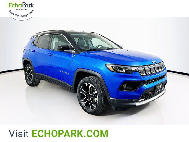 used 2022 Jeep Compass car, priced at $22,789