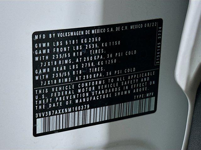 used 2022 Volkswagen Tiguan car, priced at $18,996