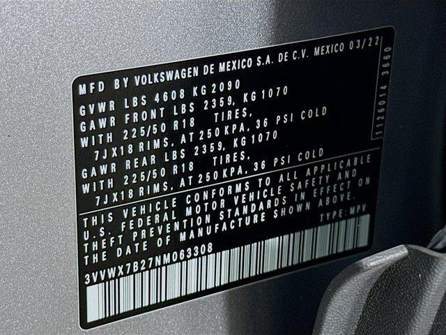 used 2022 Volkswagen Taos car, priced at $19,597