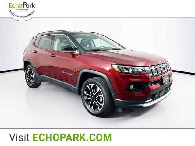 used 2022 Jeep Compass car, priced at $23,489