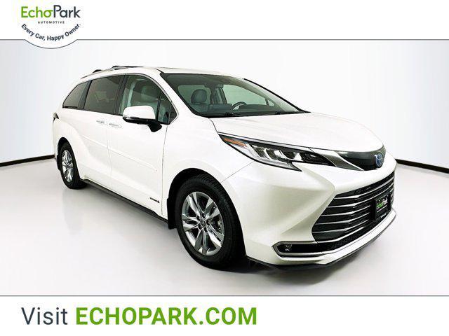 used 2021 Toyota Sienna car, priced at $34,299