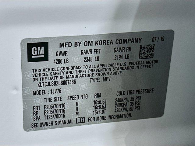 used 2020 Chevrolet Trax car, priced at $15,997