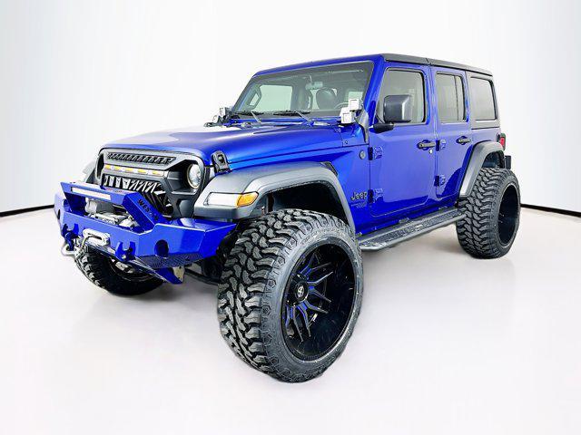 used 2018 Jeep Wrangler Unlimited car, priced at $22,896
