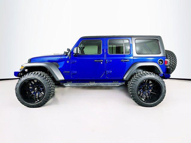 used 2018 Jeep Wrangler Unlimited car, priced at $22,896