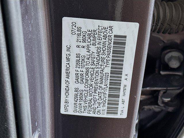 used 2020 Honda Accord car, priced at $18,799