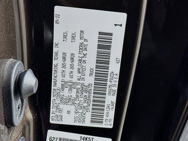 used 2022 Toyota Tundra car, priced at $45,997