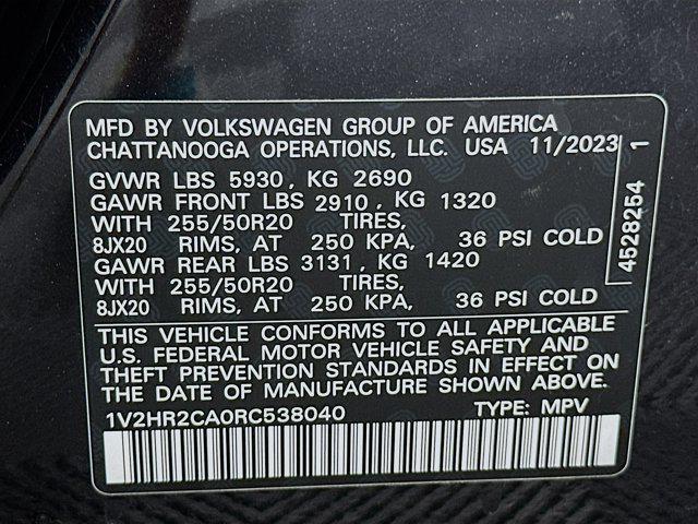 used 2024 Volkswagen Atlas car, priced at $29,197