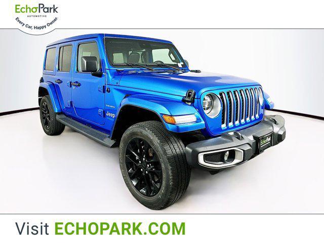 used 2021 Jeep Wrangler Unlimited 4xe car, priced at $29,597
