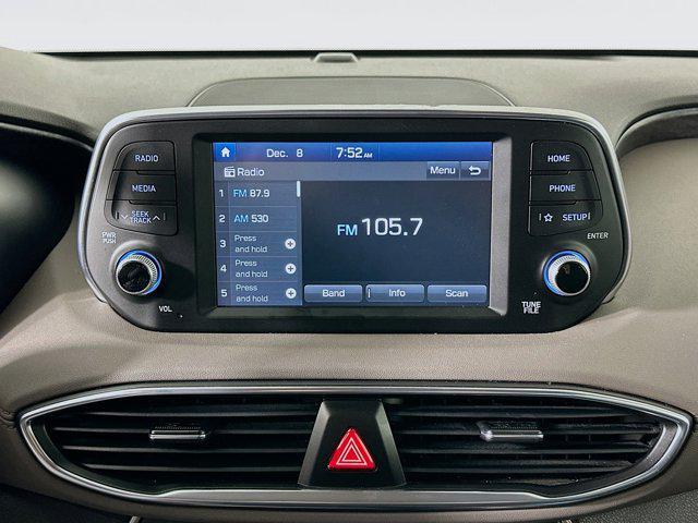 used 2019 Hyundai Santa Fe car, priced at $15,496