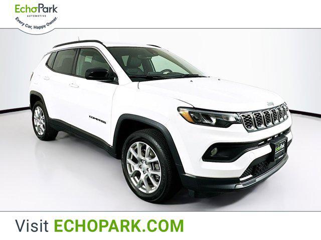 used 2024 Jeep Compass car, priced at $25,197