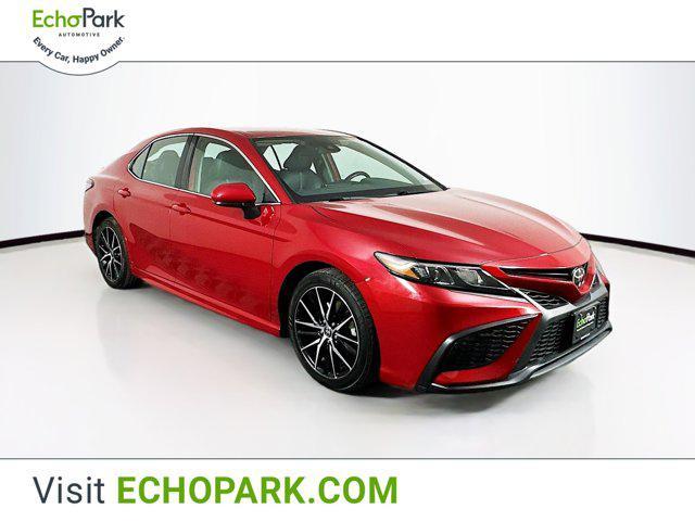 used 2021 Toyota Camry car, priced at $20,989