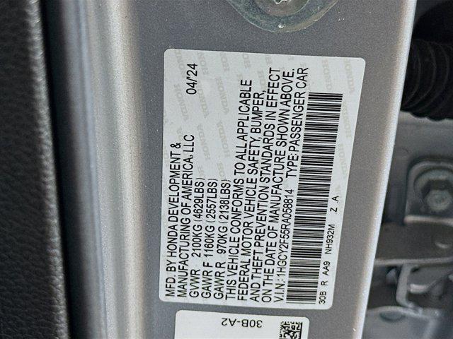 used 2024 Honda Accord Hybrid car, priced at $27,397