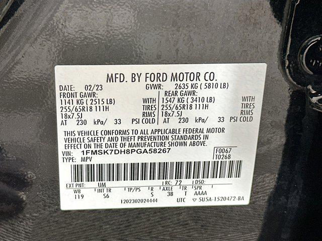 used 2023 Ford Explorer car, priced at $23,987