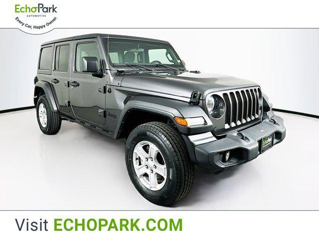 used 2021 Jeep Wrangler Unlimited car, priced at $26,989