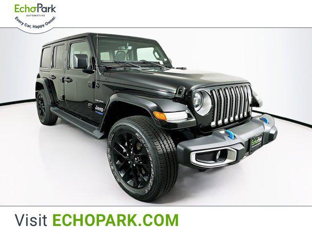 used 2022 Jeep Wrangler Unlimited 4xe car, priced at $30,497