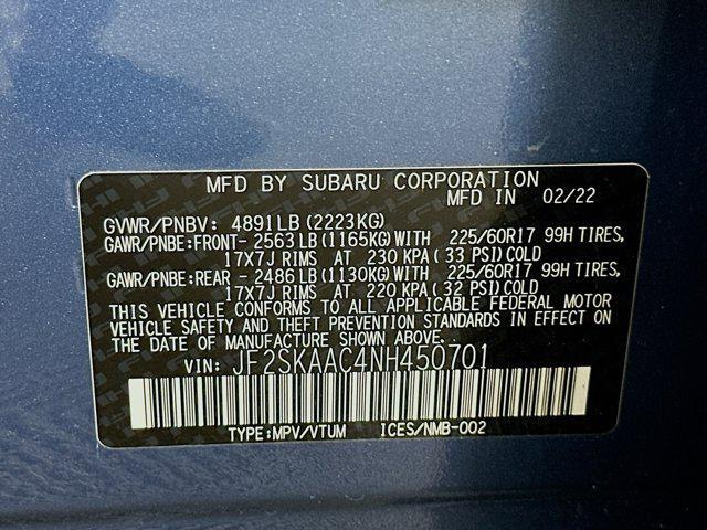 used 2022 Subaru Forester car, priced at $21,889