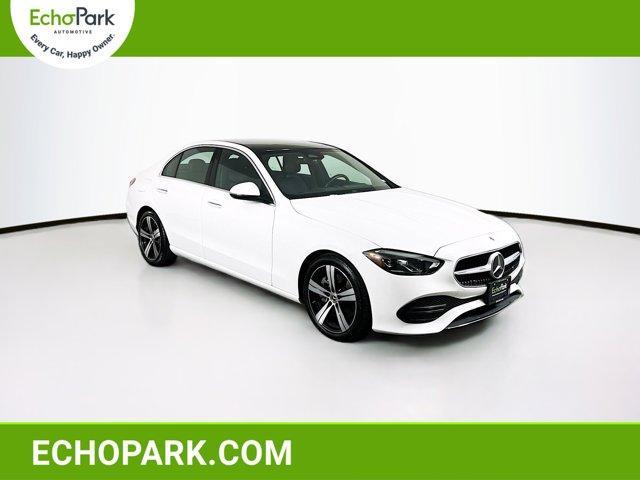 used 2023 Mercedes-Benz C-Class car, priced at $34,989