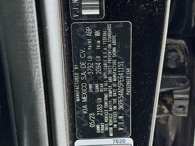 used 2023 Kia Forte car, priced at $19,487