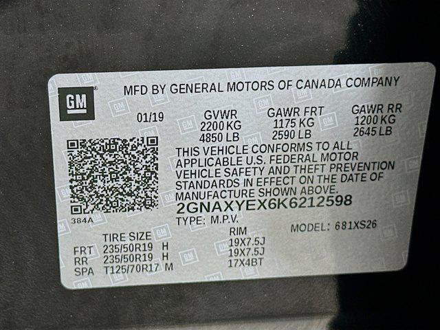 used 2019 Chevrolet Equinox car, priced at $18,597