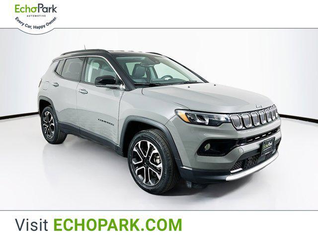 used 2022 Jeep Compass car, priced at $20,989