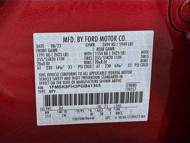 used 2023 Ford Explorer car, priced at $32,397