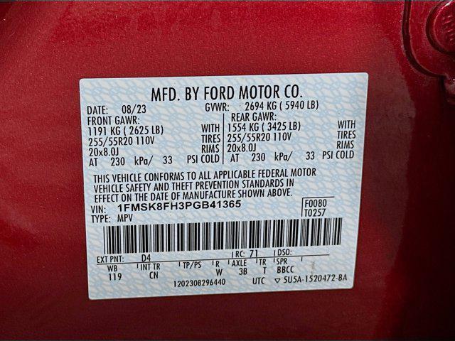 used 2023 Ford Explorer car, priced at $31,797