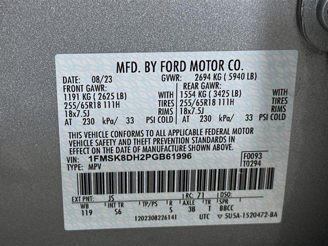 used 2023 Ford Explorer car, priced at $28,497