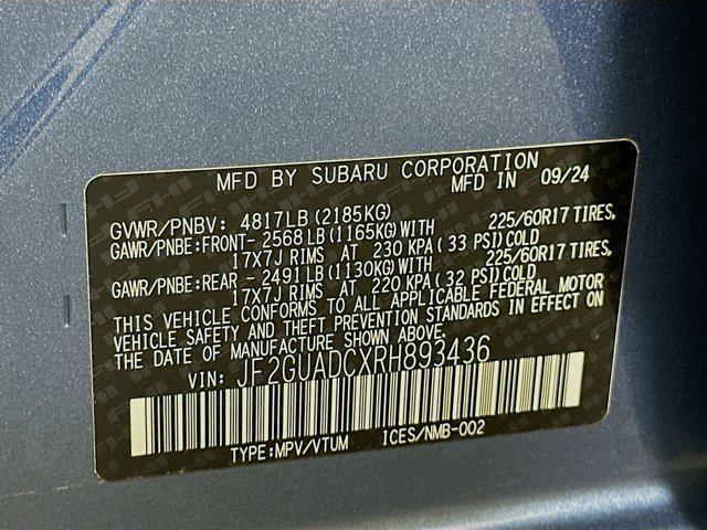 used 2024 Subaru Crosstrek car, priced at $24,987