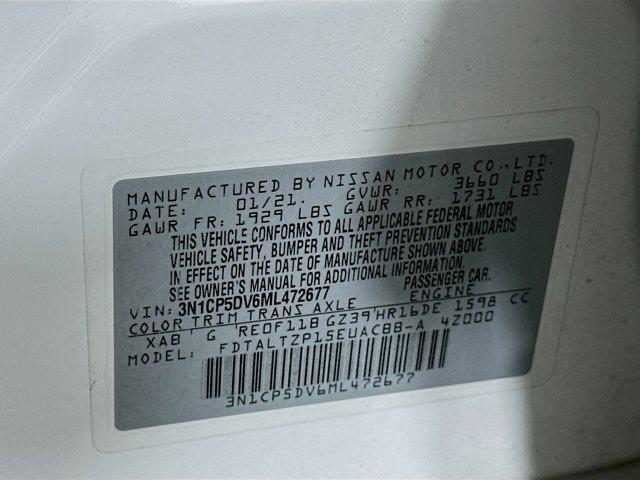 used 2021 Nissan Kicks car, priced at $13,987