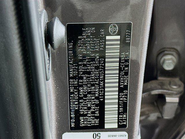 used 2022 Toyota Camry car, priced at $25,497