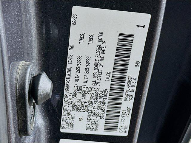 used 2023 Toyota Tundra car, priced at $38,197
