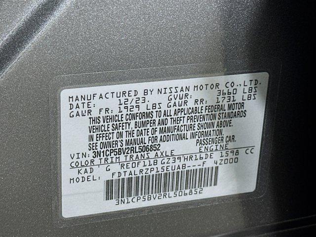 used 2024 Nissan Kicks car, priced at $18,897