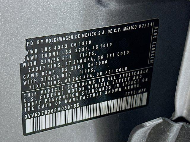 used 2024 Volkswagen Taos car, priced at $16,987