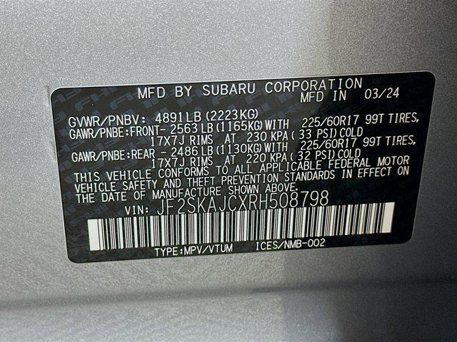 used 2024 Subaru Forester car, priced at $32,397