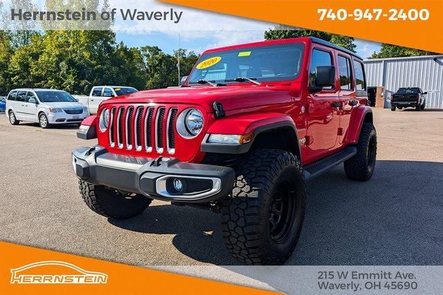 used 2020 Jeep Wrangler Unlimited car, priced at $33,781